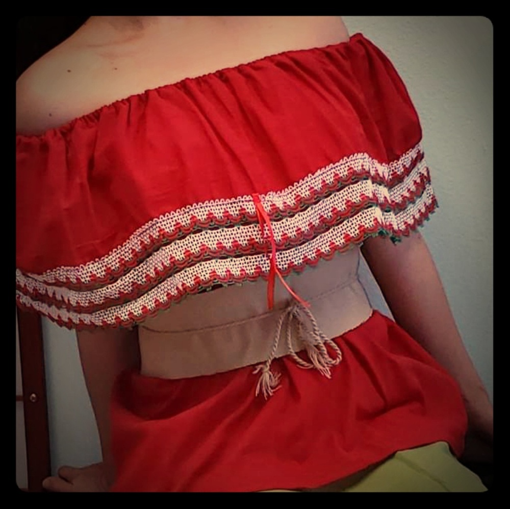 Campesina mexican blouse